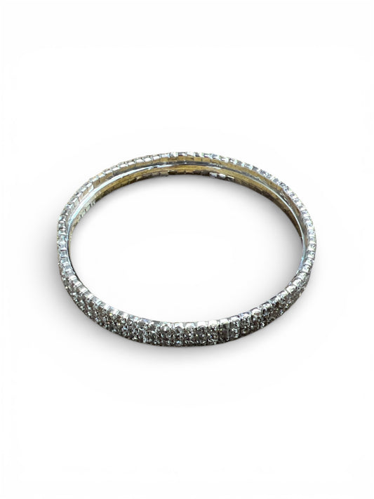 3 LAYER RHINESTONE BRACELET
