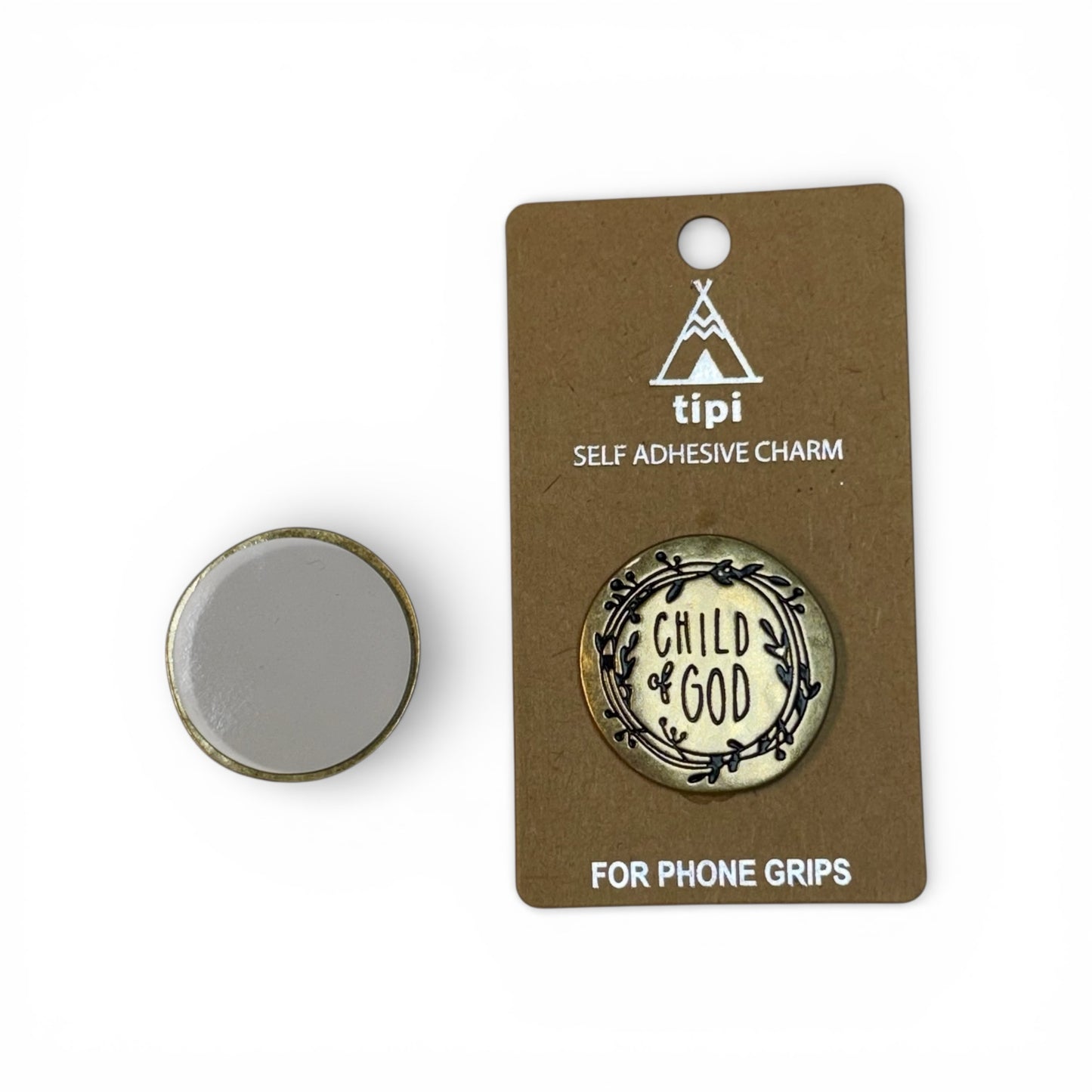 SELF ADHESIVE METAL CHARM - CHILD OF GOD