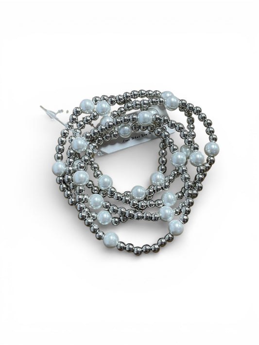 PEARL BEAD BRACELET SET