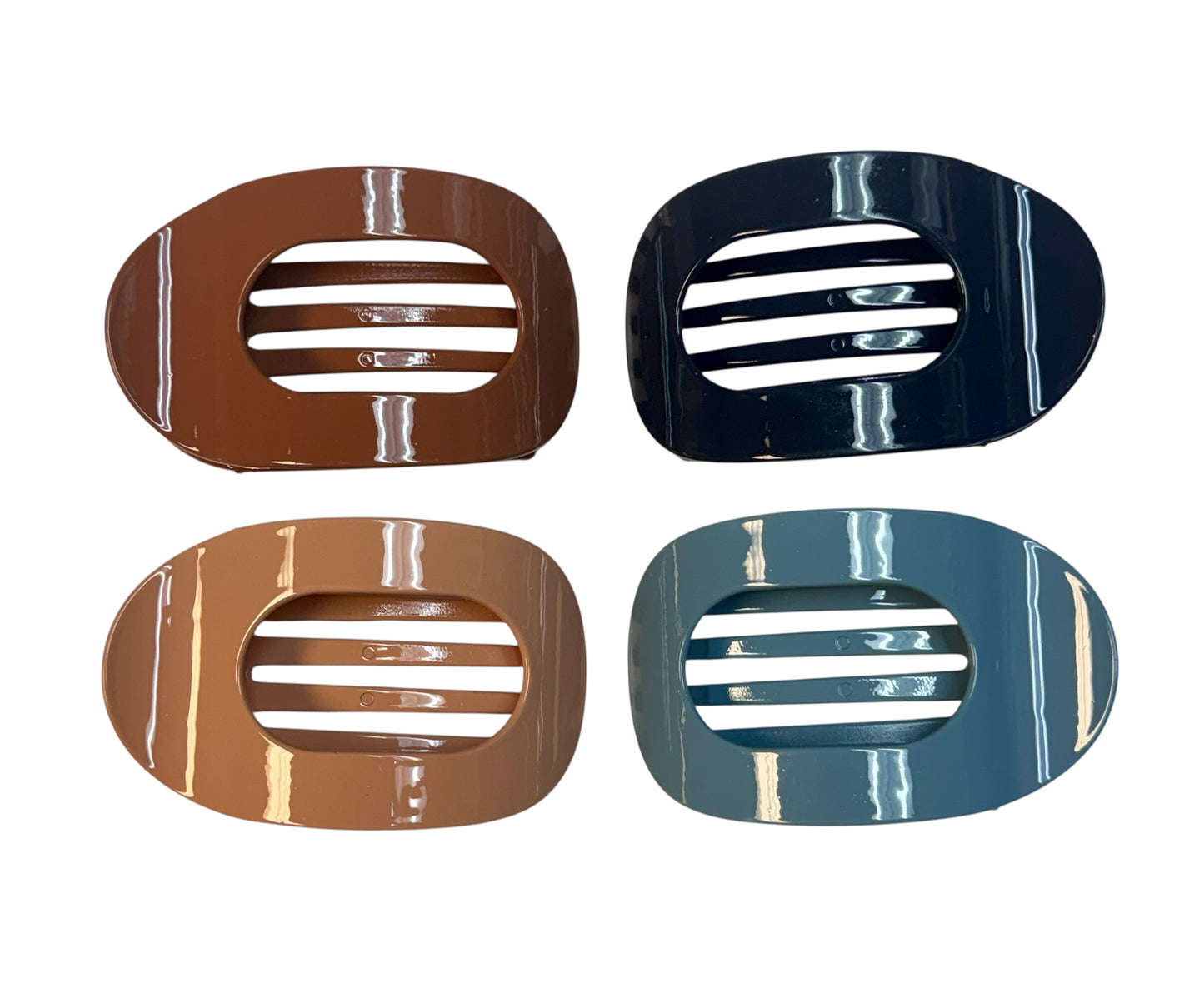 FLAT CLAW HAIR CLIPS