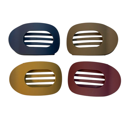 FLAT CLAW HAIR CLIPS