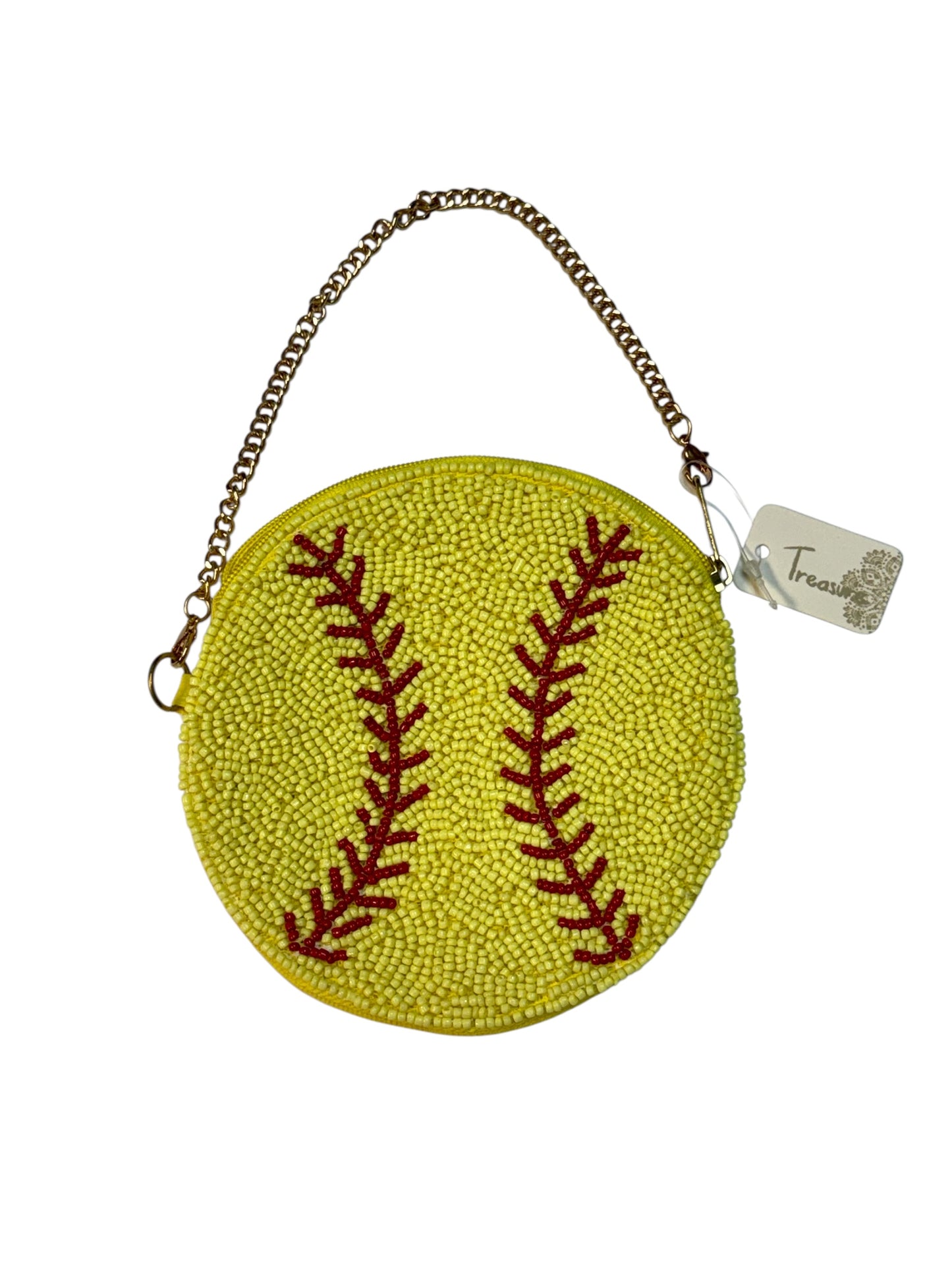 SEED BEAD WRISTLET BAG
