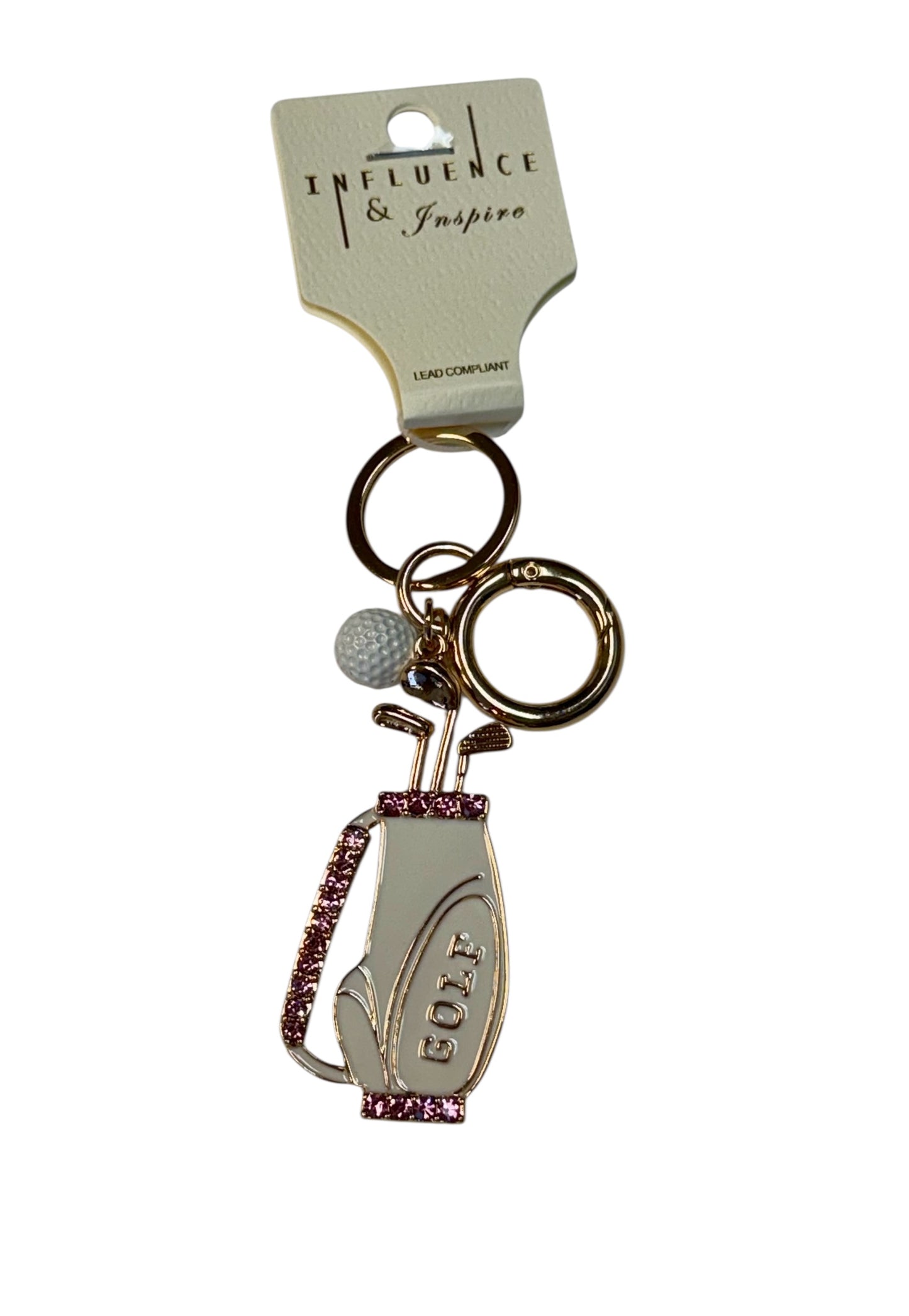GOLF BAG KEYCHAIN