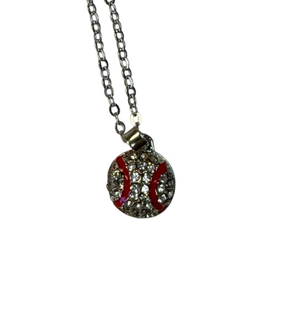 BLING BASEBALL NECKOLACE