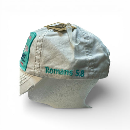 I HAVE LOVED YOU AT YOUR DARKEST DISTRESSED BALL CAP