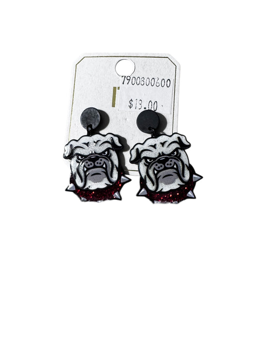 UGA BULLDOG EARRINGS