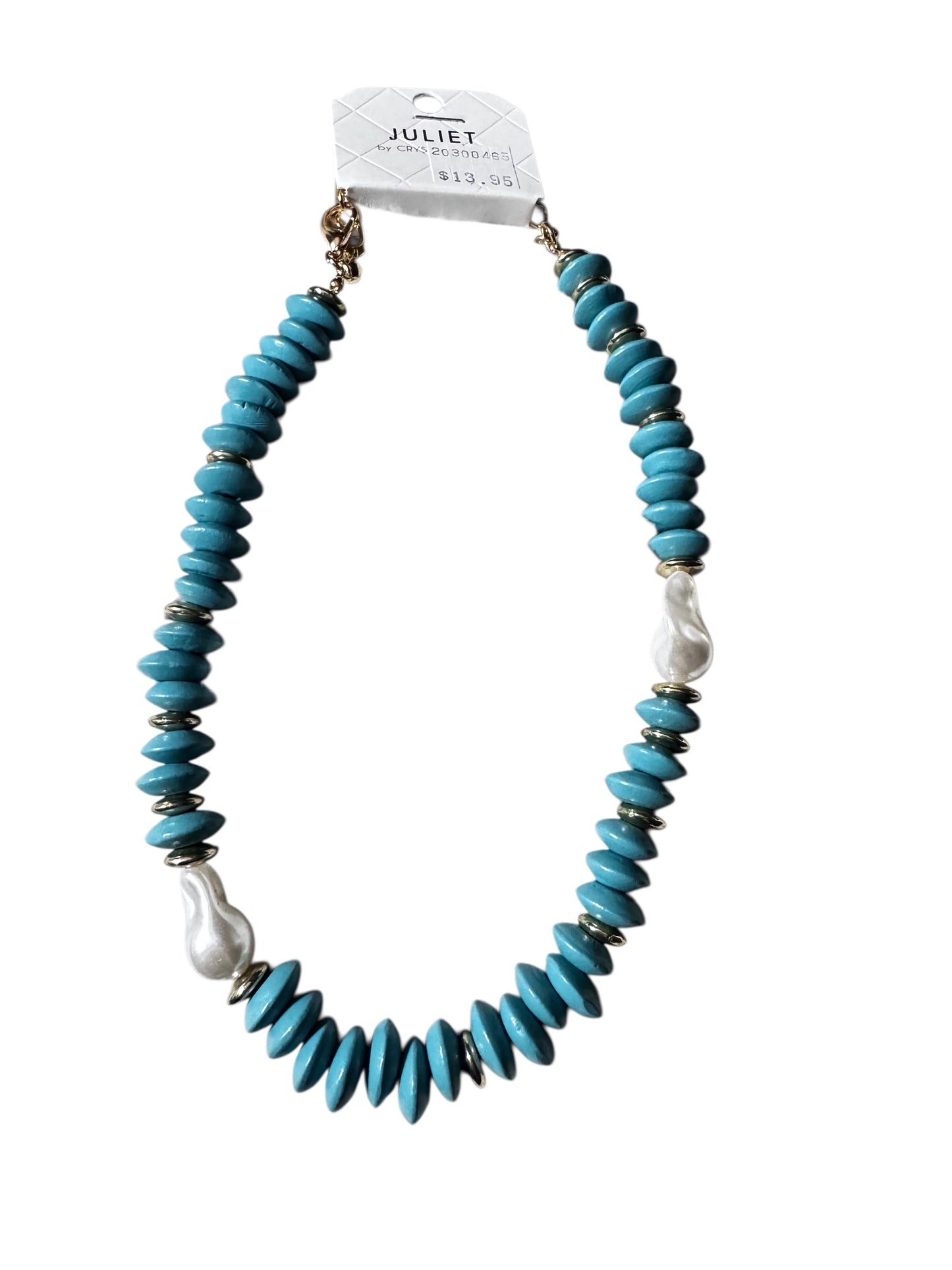 DISC STONE NECKLACE
