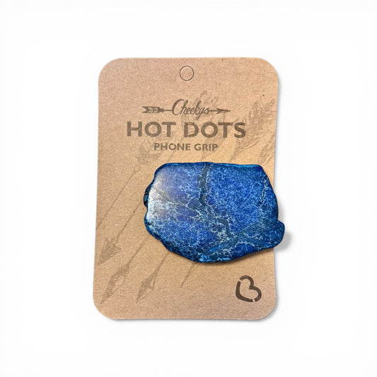 BLUE STONE PHONE GRIP