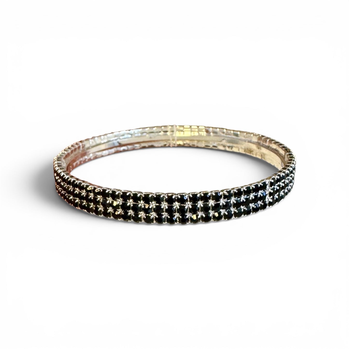 3 LAYER RHINESTONE BRACELET