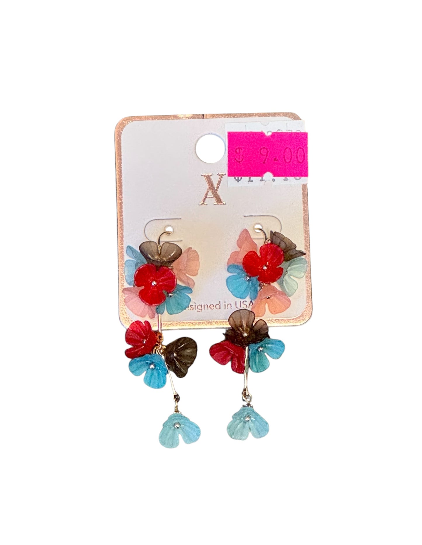 CASCADE FLOWER EARRINGS