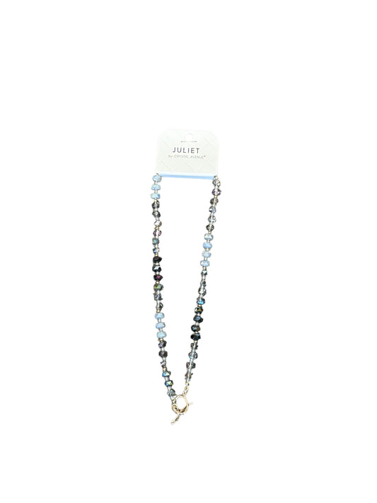 MIXED BEAD NECKLACE WITH TOGGLE CLASP
