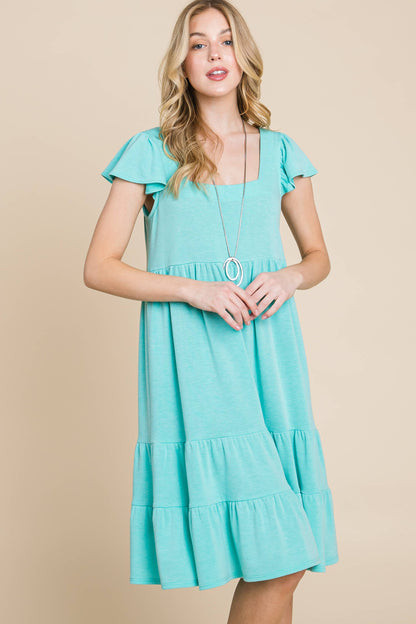 Solid French Terry Dress
