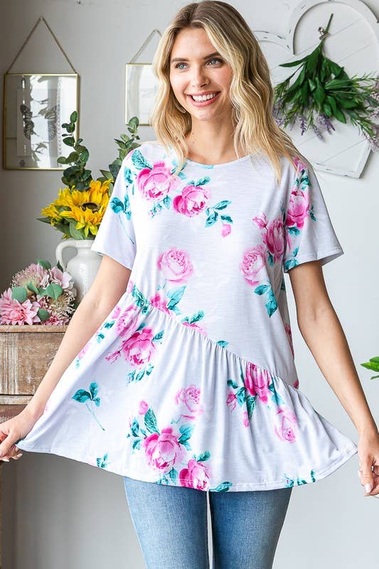 FLORAL PRINT TOP