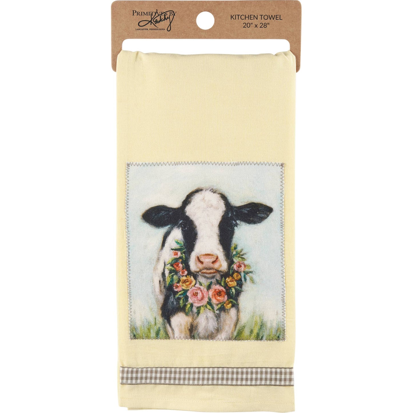 Floral Calf Kitchen Towel