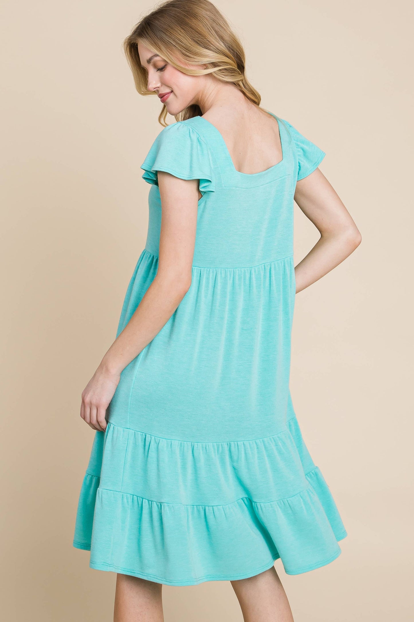 Solid French Terry Dress