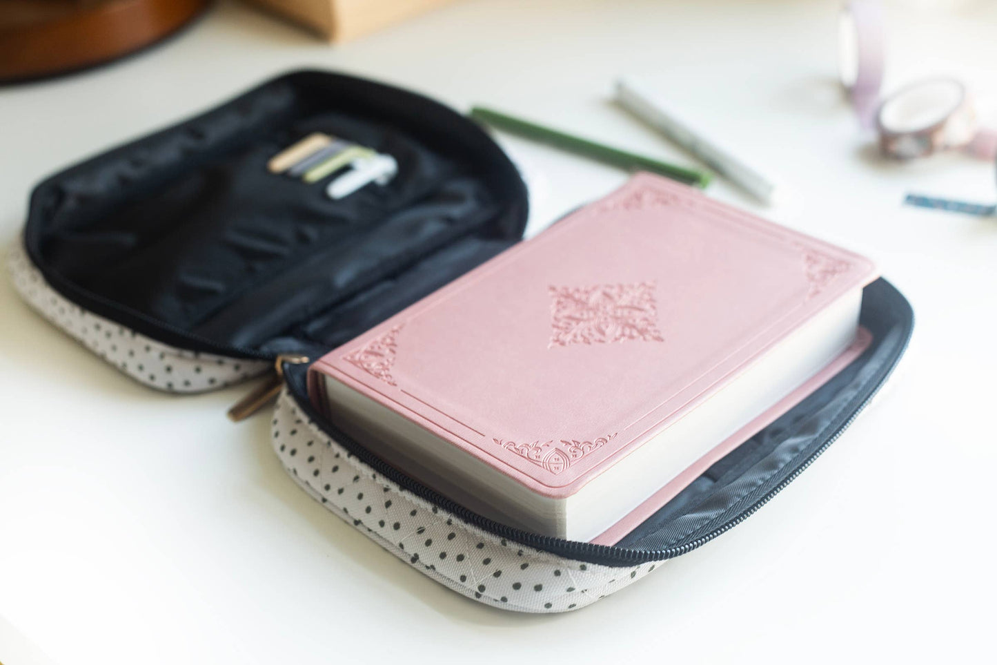 Classic Dot COMPACT Bible Cover