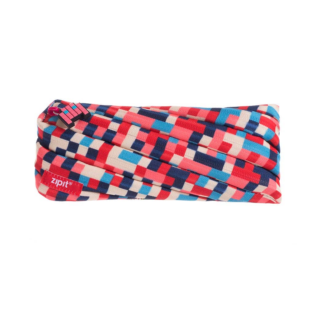 ZIPIT Pixel Corrugate Floor Display (47pcs) - Pencil Cases