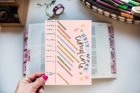 Holy Week Tip-in Sheet