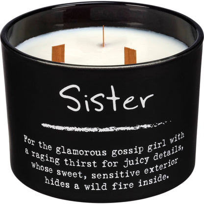 Sister Poetry Candle