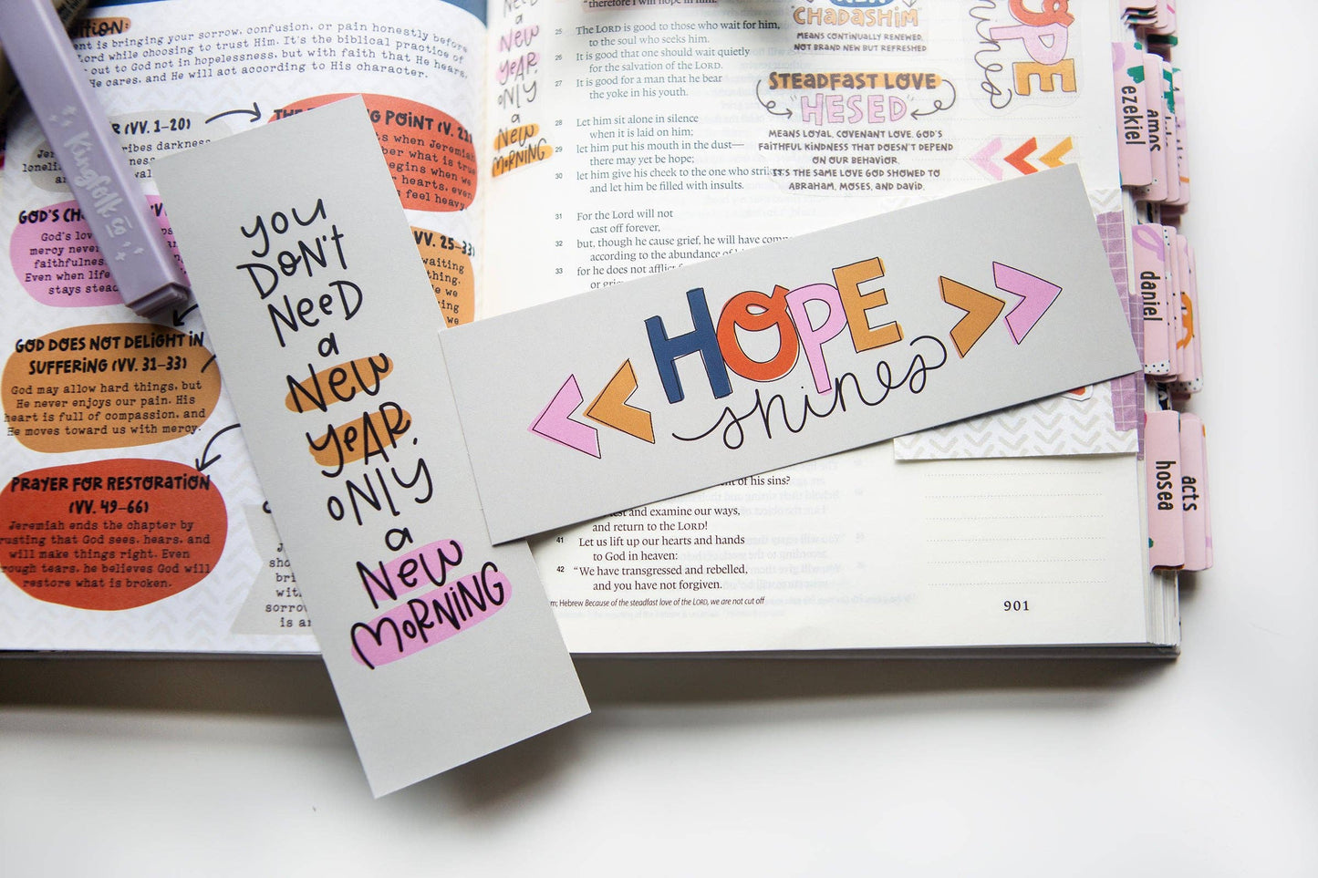 HOPE SHINES bookmark