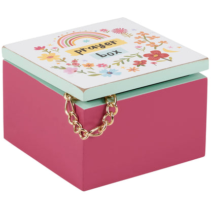 Floral Prayer Box Hinged Box