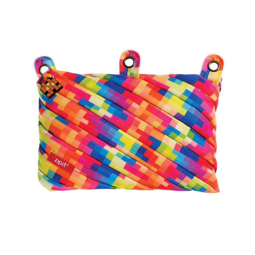 ZIPIT Pixel Corrugate Floor Display (47pcs) - Pencil Cases