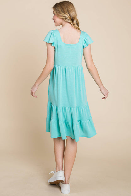 Solid French Terry Dress