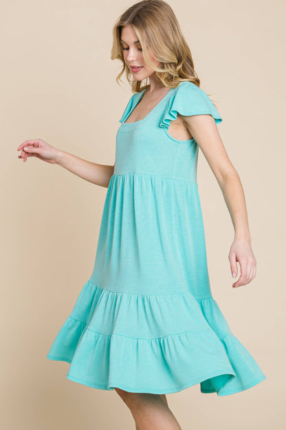 Solid French Terry Dress