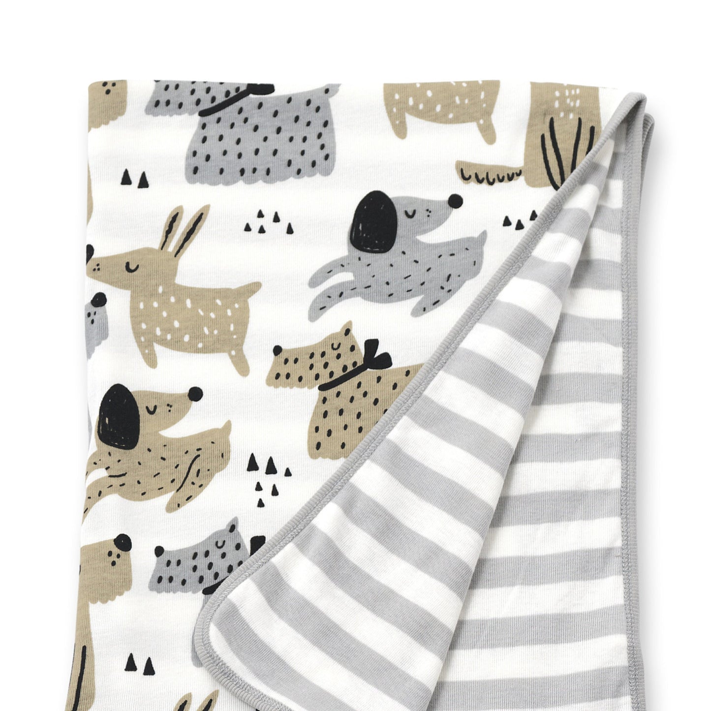 Baby Boy's Puppy Dogs Cotton Blanket