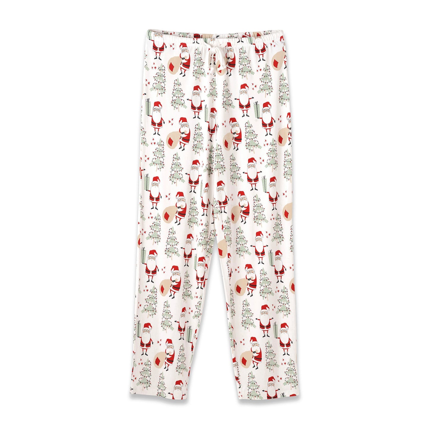 Christmas Santa Adult Bamboo Pajama Pants - Family Matching